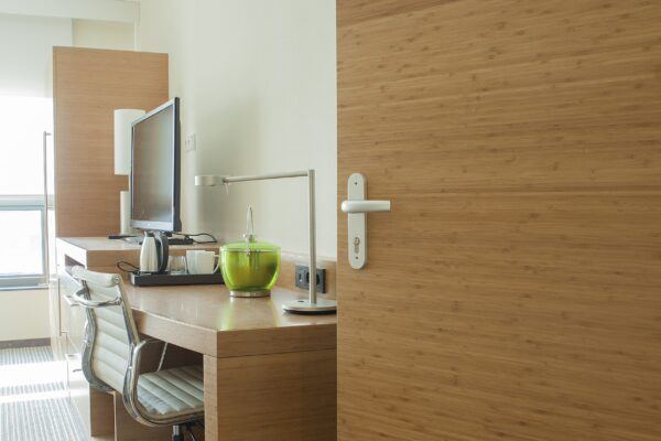 MOSO Bamboo products used for Reinaerdt doors at Hyatt Place Hotel, Amsterdam