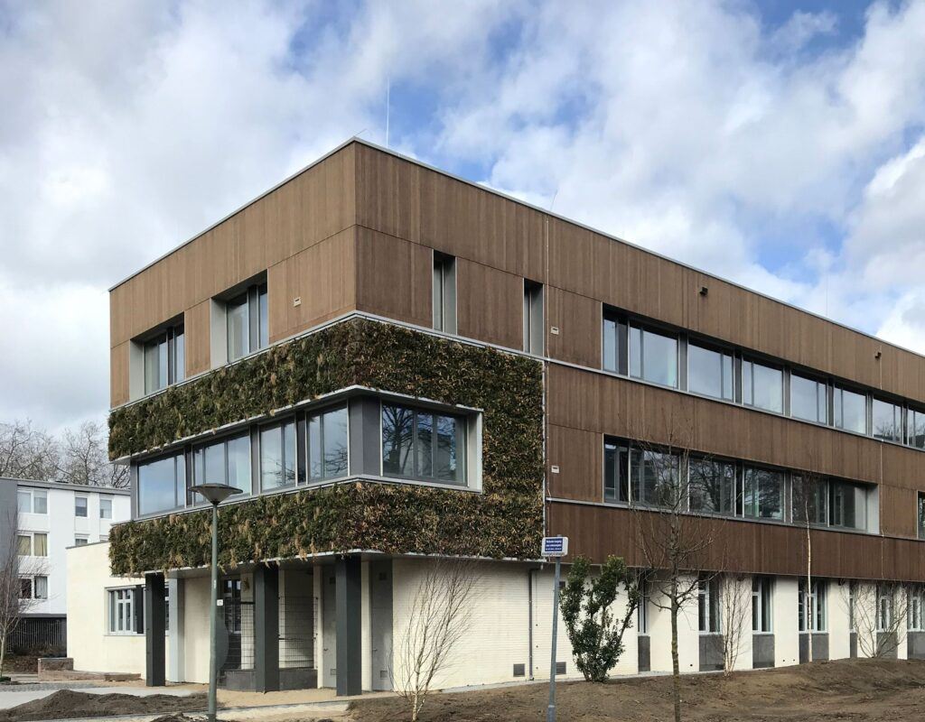 MOSO® Bambu fachada se ha usado en el proyecto Waterschap Limburg